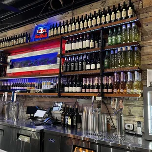 Beer and wine selections