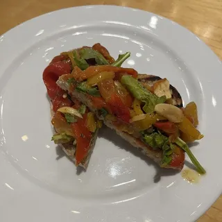 Bell Pepper Bruschetta