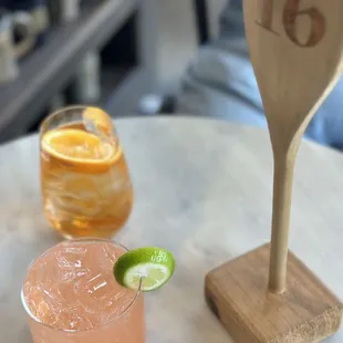 Cappeletti Spritz and Angry Arancia