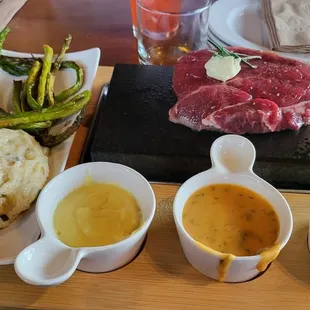 Lava Rock Steak Special