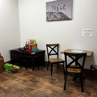 Kids area