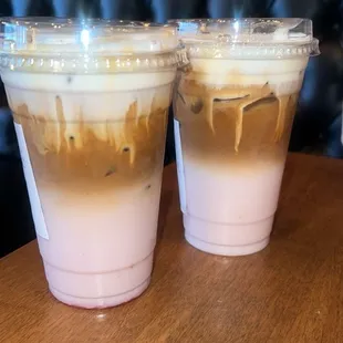 Strawberries and Cream macchiato