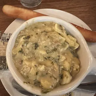 Soup of the Day:  Sausage Tortellini with warm breadstick