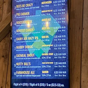 beer menu 1