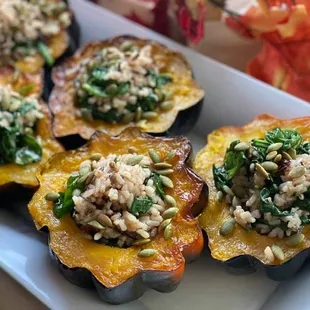 Stuffed Acorn squash