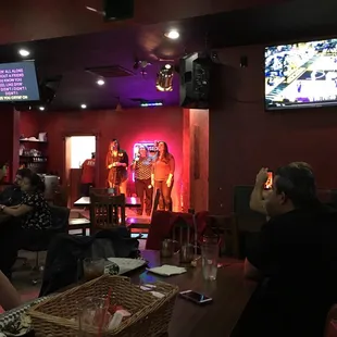 Karaoke night at Duets!