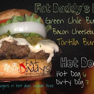 Fat Daddy&apos;s Burgers n&apos; Hot Dogs at DUETS!
