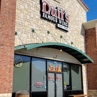 outside of restaurant