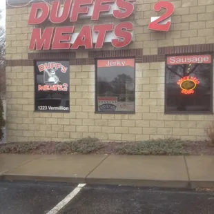 the outside of the store