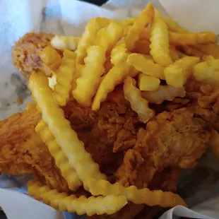 2 piece chicken meal.