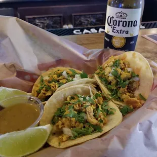 3 Chicken taco Tuesday. Yummy.