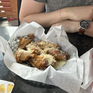 Garlic Parmesan Wings