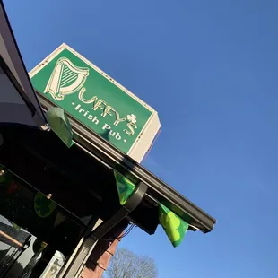 the front of the pub