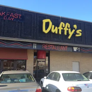 the outside of the restaurant