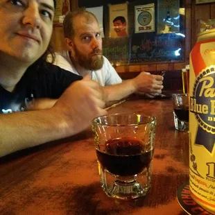 Jager and these guys. And some beers.