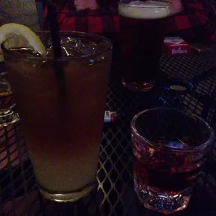 Long Island and big red shot-not good!