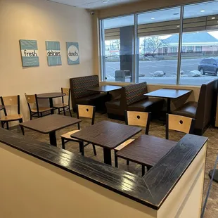 Lots of seating