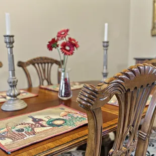 Dining in Sweetbay Magnolia Suite.