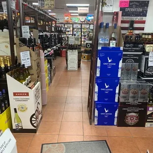 the entrance to the store