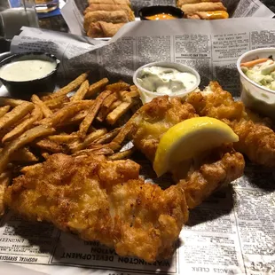 Fish &amp; Chips all you can EAT