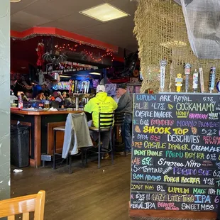 Bar area