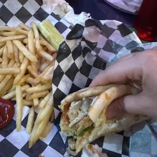 Breaded Chicken Pita