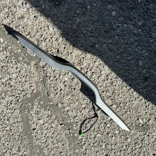 Bar that he pulled off