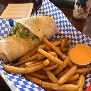 Chicken Caesar wrap