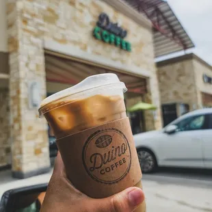 Cinnamon maple latte