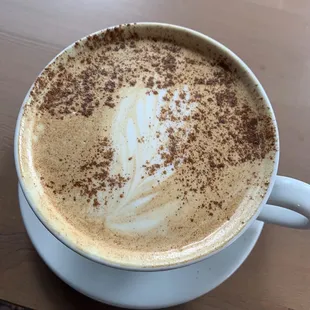 Maple cinnamon latte