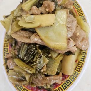 Pork w/ sweet sour cabbage #88