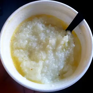 Grits w Butter Only !! Yum!!