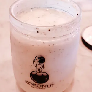 Sesame Coconut Pudding...soooo good!