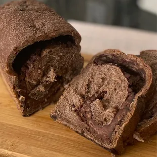 Hades Toast (Cross Section) - Chocolate Filling