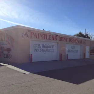 San Mateo view of the shop