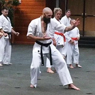 Ty our Kyokushin Karate instuctor