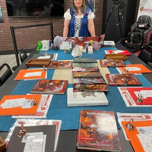 Free Dungeons and Dragons night is always a hit on Saturday nights!