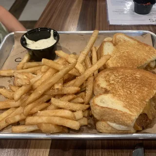 Brisket Grilled Cheese