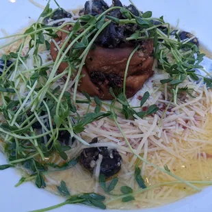 Escargot Empanada with many escargot