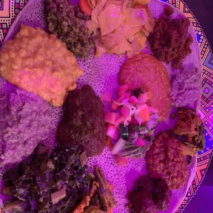 2. Deluxe Special Veggie #2 (14 items) (also added the fish, not pictured but very delicious)