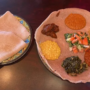 #36. Special Dukem Veggie Combo (2) 7 Items