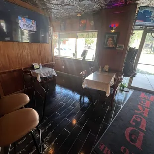 Inside