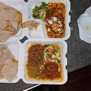 Worst Doro wot I&apos;ve had. They used chopped breast meat instead of whole chicken parts. For 70 dollars there very little.