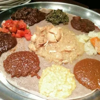 Your Choice of 7 Veggie Combo Items with Fish