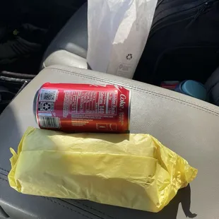 Bacon breakfast burrito