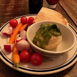 Chickpea & Green Chili Hummus