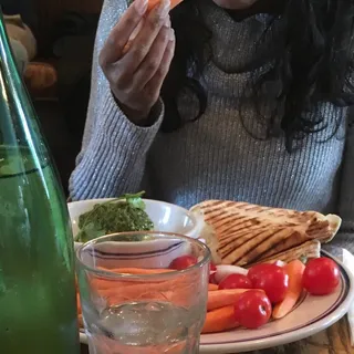 Chickpea and Green Chili Hummus