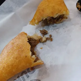 Ground beef empanada, $3.75.