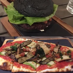 Ube Black Bean Burger