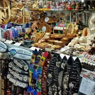 Souvenirs stall